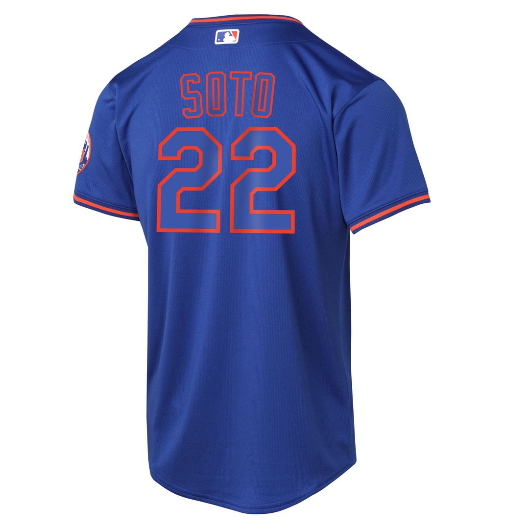 New York Mets Juan Soto Nike Youth Home Limited Player Jersey - White MLB Team Jersey Baseball Fan Apparel