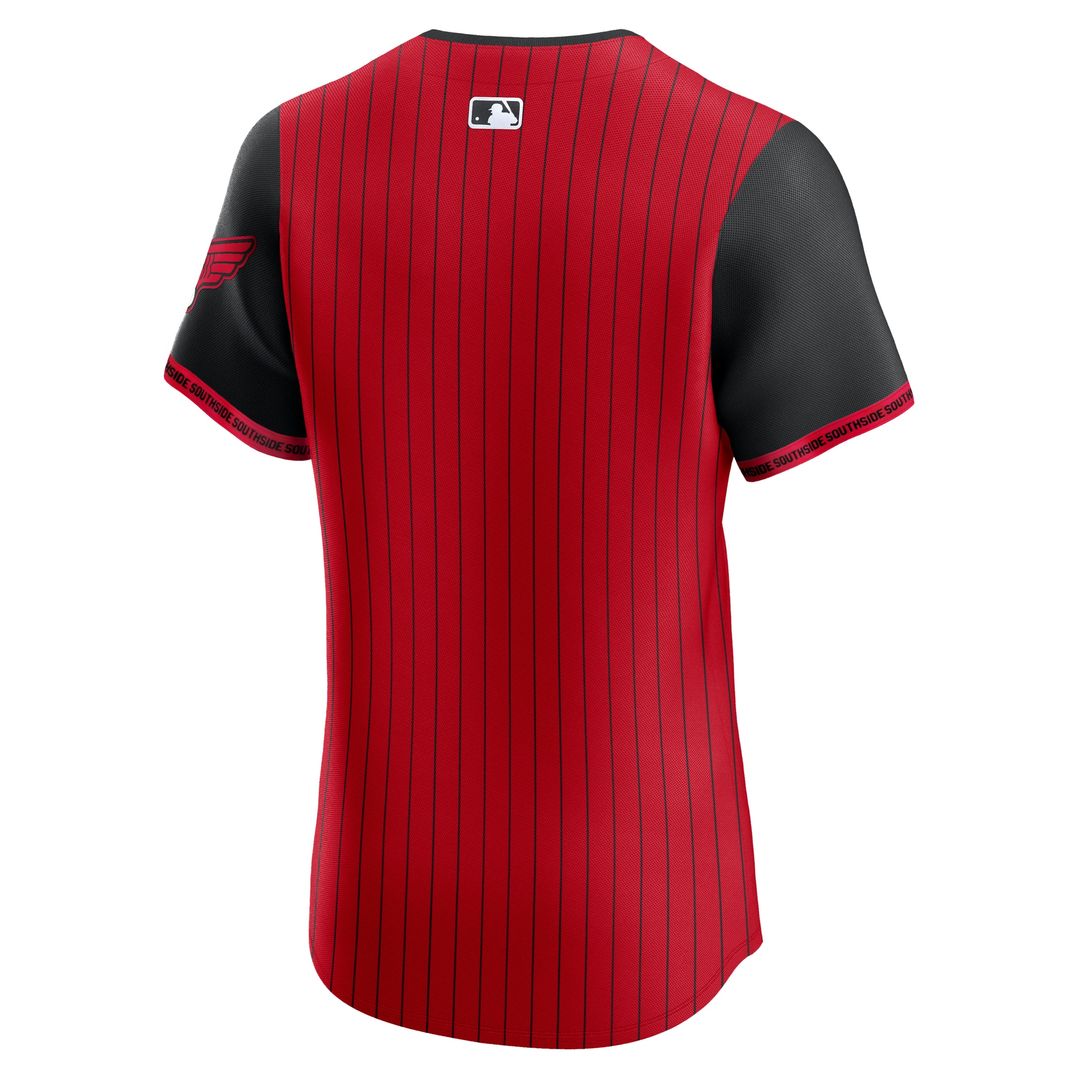 Chicago White Sox Nike 2025 City Connect Elite Jersey - Red/Black MLB Team Jersey Baseball Fan Apparel