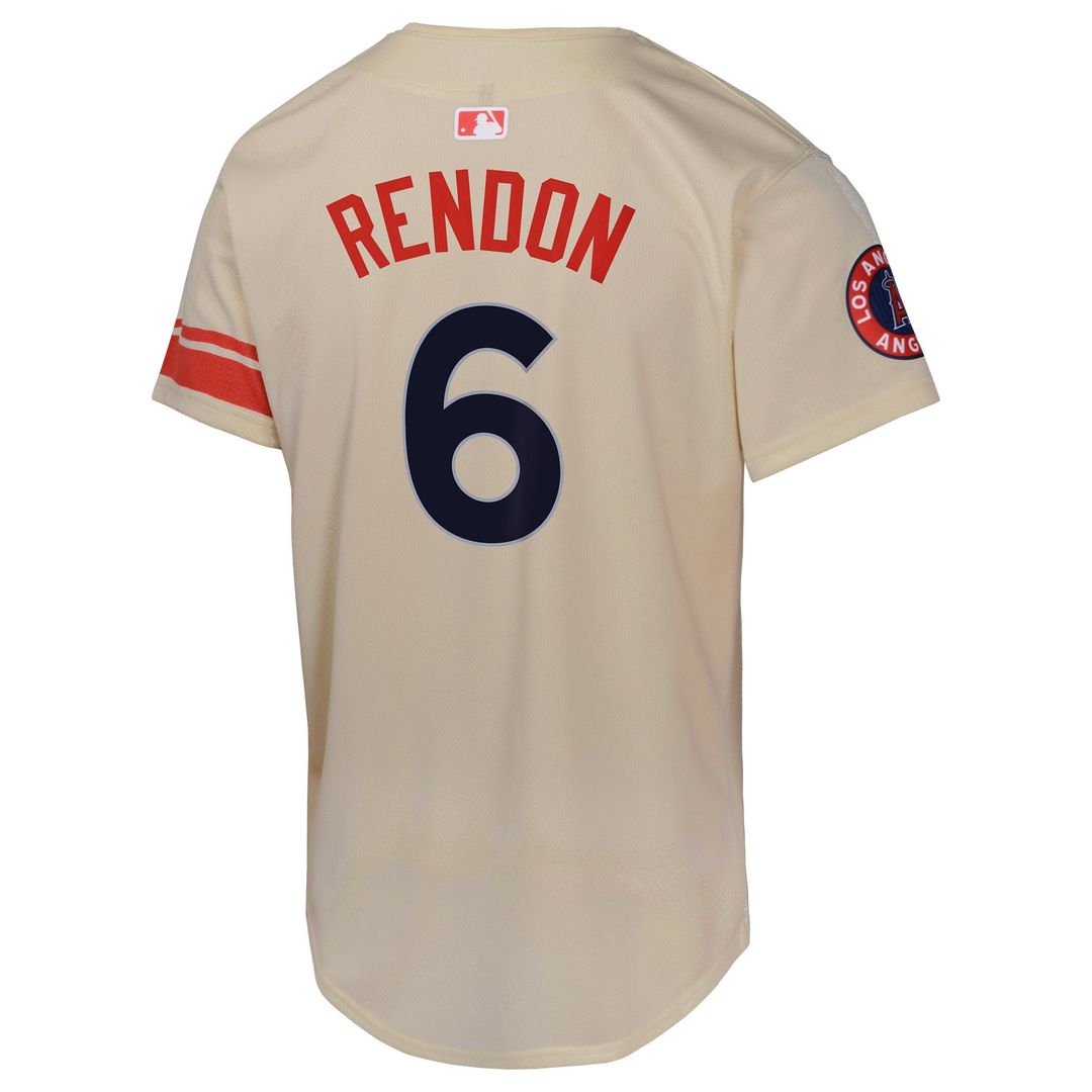 Los Angeles Angels Anthony Rendon Nike Youth City Connect Limited Player Jersey - Cream MLB Team Jersey Baseball Fan Apparel