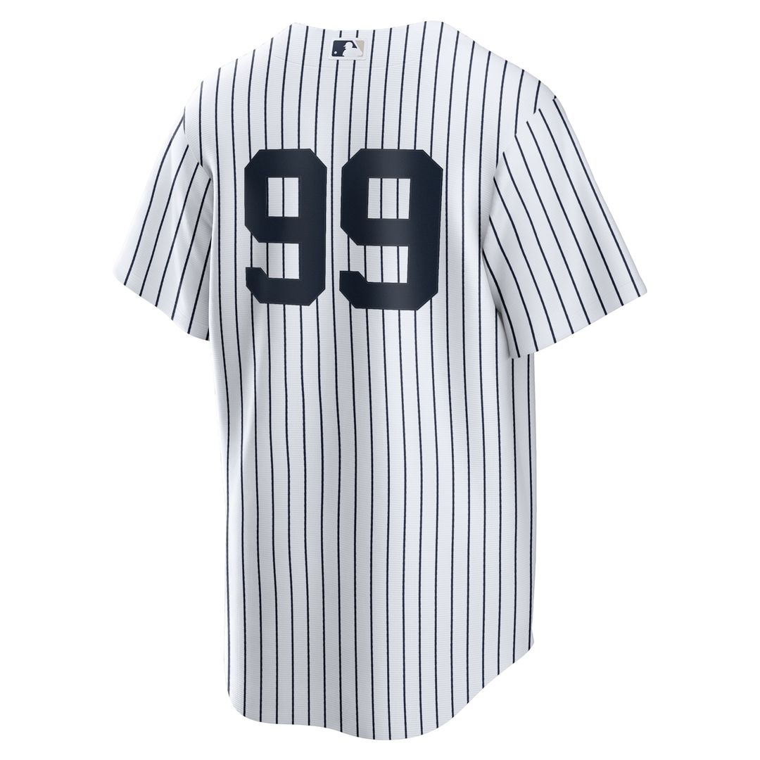New York Yankees Aaron Judge Nike Home Replica Player Name Jersey - White MLB Team Jersey Baseball Fan Apparel