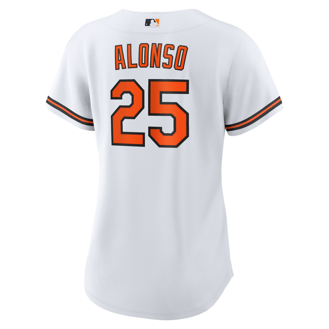 Baltimore Orioles Pete Alonso Nike Women's Home Replica Jersey - White MLB Team Jersey Baseball Fan Apparel