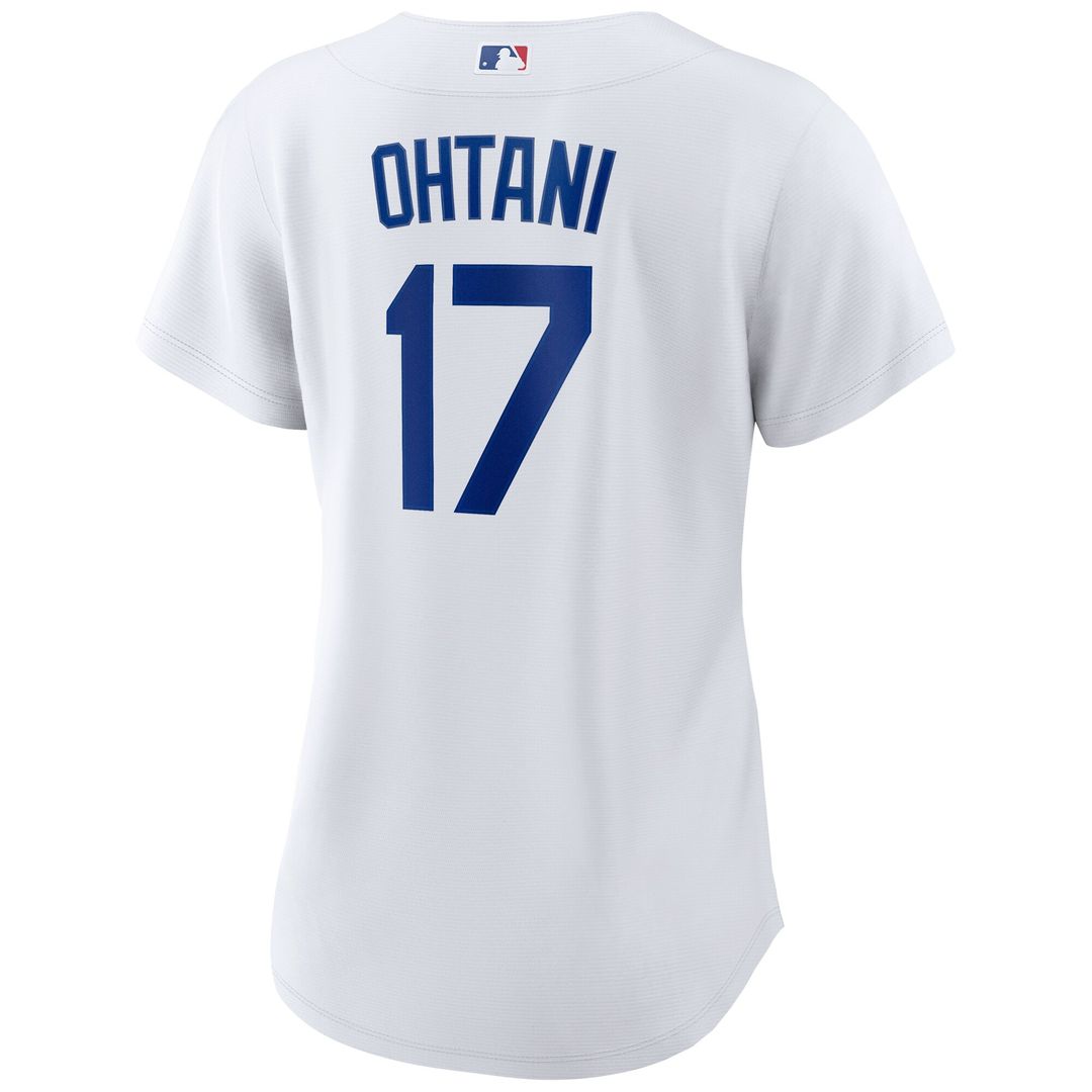 Los Angeles Dodgers Shohei Ohtani Nike Women's Home Replica Player Jersey - White MLB Team Jersey Baseball Fan Apparel