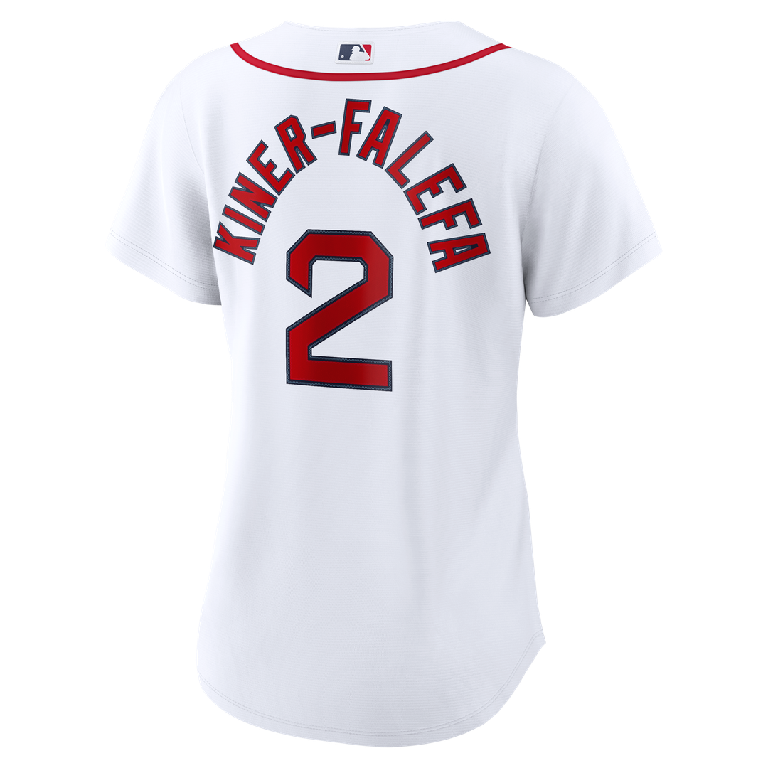 Boston Red Sox Isiah Kiner - Falefa Nike Women's Home Replica Jersey - White MLB Team Jersey Baseball Fan Apparel