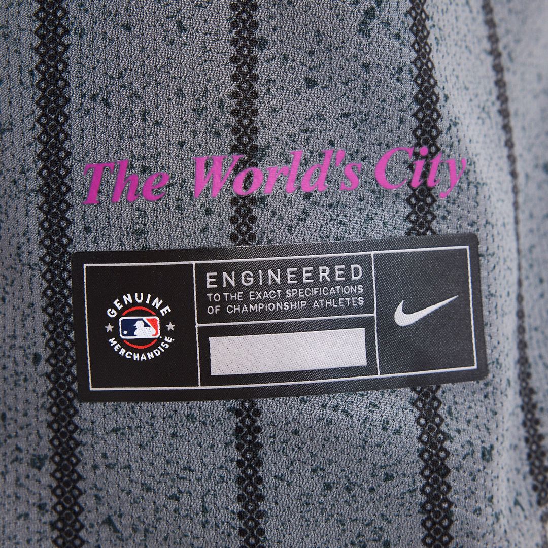 New York Mets Nike City Connect Limited Jersey - Gray MLB Team Jersey Baseball Fan Apparel