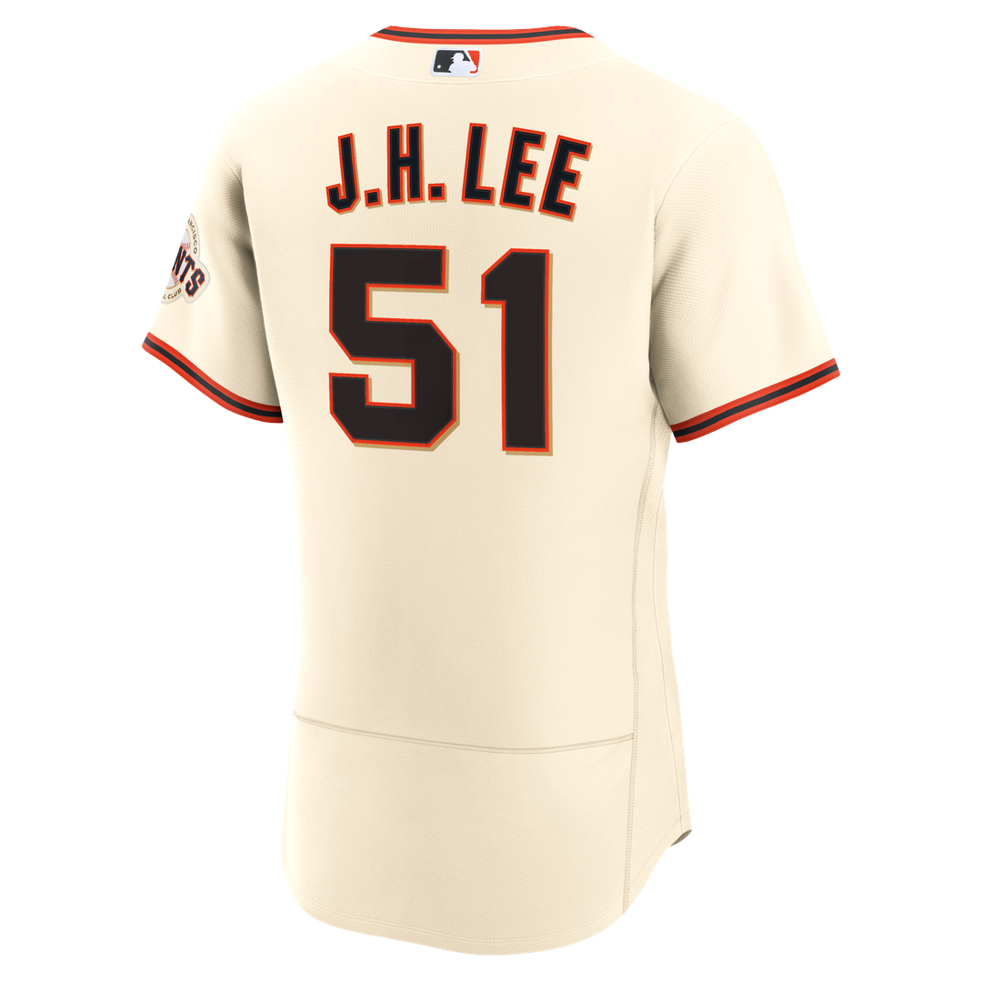 San Francisco Giants Jung Hoo Lee Nike Home Authentic Jersey - Cream MLB Team Jersey Baseball Fan Apparel