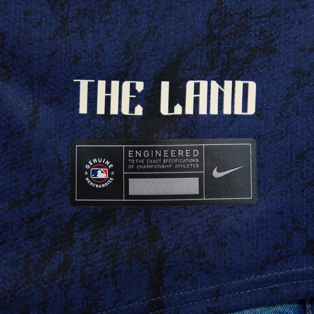 Cleveland Guardians Nike City Connect Limited Jersey - Navy MLB Team Jersey Baseball Fan Apparel