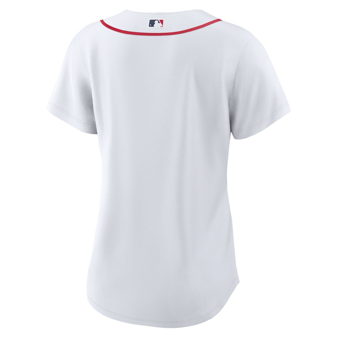 Boston Red Sox Nike Women's Home Replica Team Jersey - White MLB Team Jersey Baseball Fan Apparel