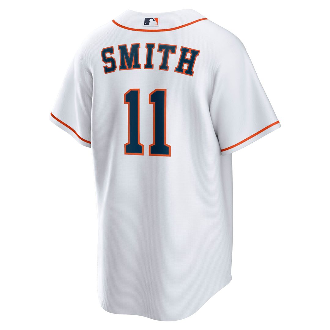 Houston Astros Cam Smith Nike Home Replica Jersey - White MLB Team Jersey Baseball Fan Apparel