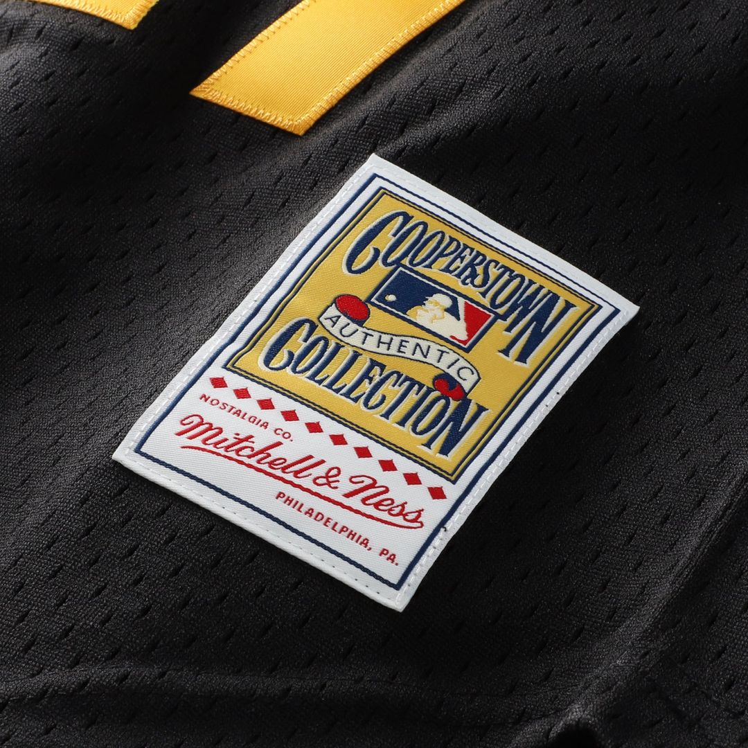 Pittsburgh Pirates Kent Tekulve Mitchell & Ness Authentic Batting Practice Jersey - Black MLB Team Jersey Baseball Fan Apparel