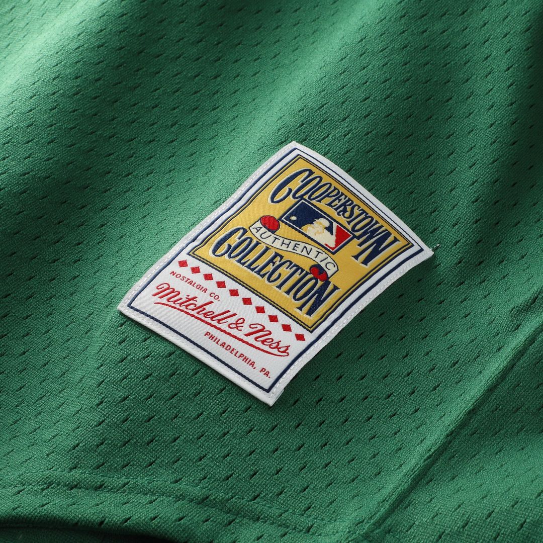 Athletics Rickey Henderson Mitchell & Ness Authentic Batting Practice Jersey - Green MLB Team Jersey Baseball Fan Apparel
