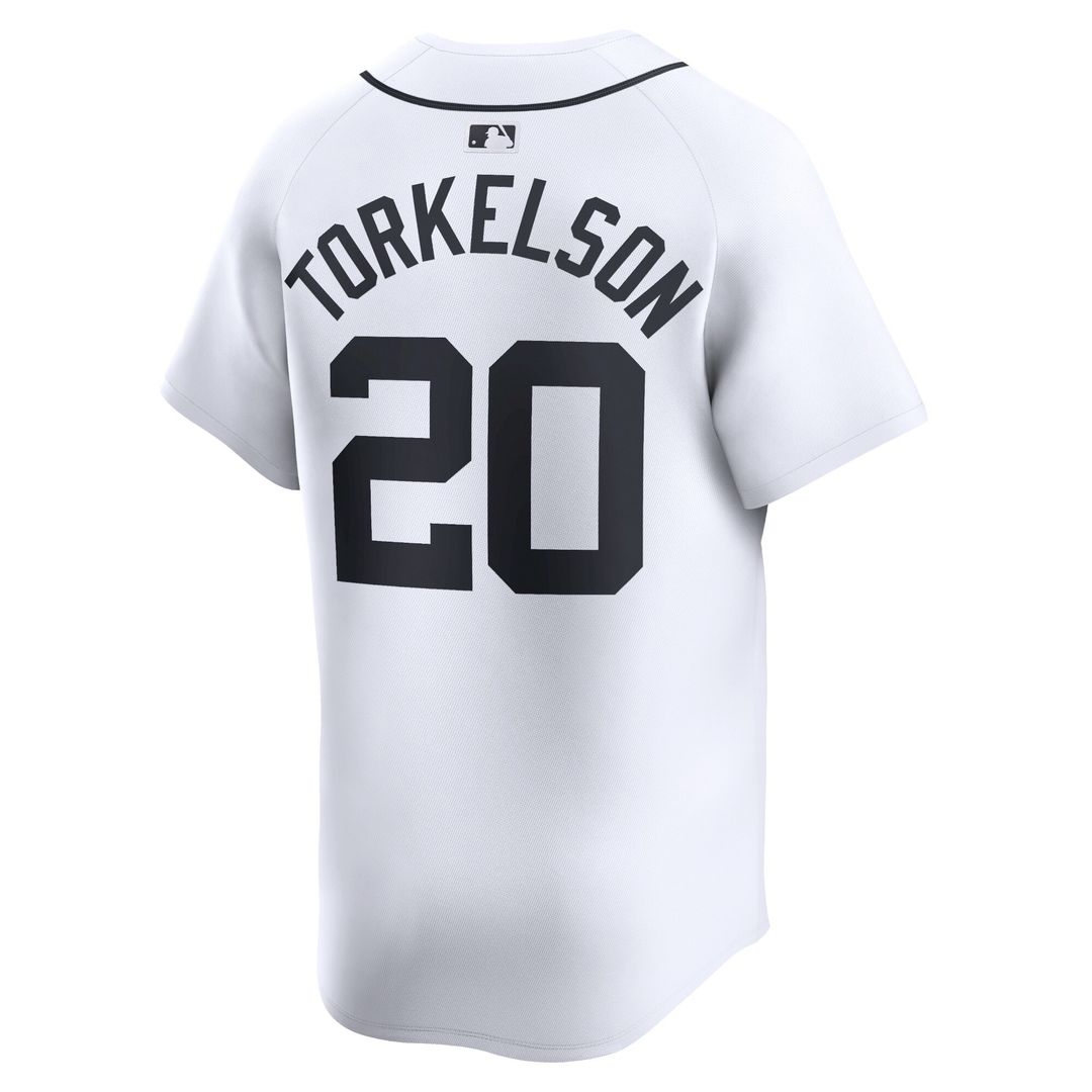 Detroit Tigers Spencer Torkelson Nike Youth Home Limited Player Jersey - White MLB Team Jersey Baseball Fan Apparel