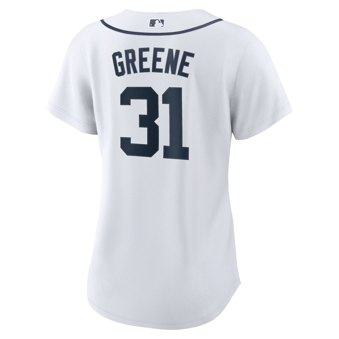 Detroit Tigers Riley Greene Nike Women's Home Replica Player Jersey - White MLB Team Jersey Baseball Fan Apparel
