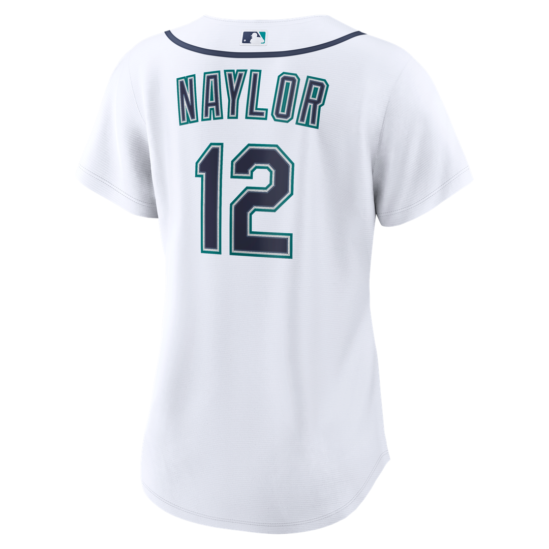 Seattle Mariners Josh Naylor Nike Women's Home Replica Jersey - White MLB Team Jersey Baseball Fan Apparel