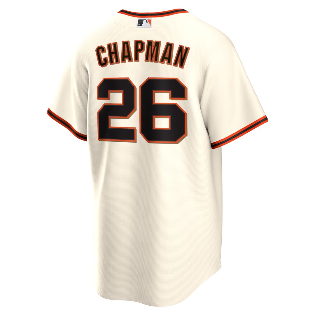 San Francisco Giants Matt Chapman Nike Home Replica Jersey - Cream MLB Team Jersey Baseball Fan Apparel