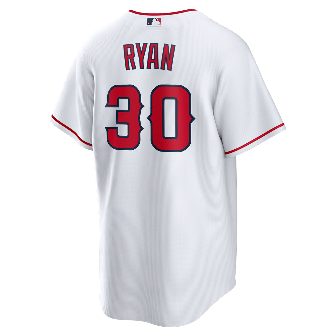 Los Angeles Angels Nolan Ryan Nike Home Retired Player Replica Jersey - White MLB Team Jersey Baseball Fan Apparel
