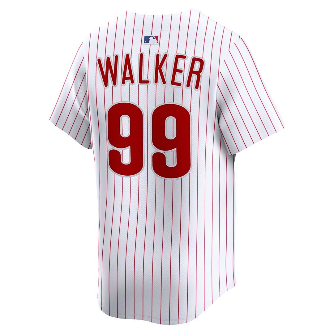 Philadelphia Phillies Taijuan Walker Nike Home Limited Player Jersey - White MLB Team Jersey Baseball Fan Apparel