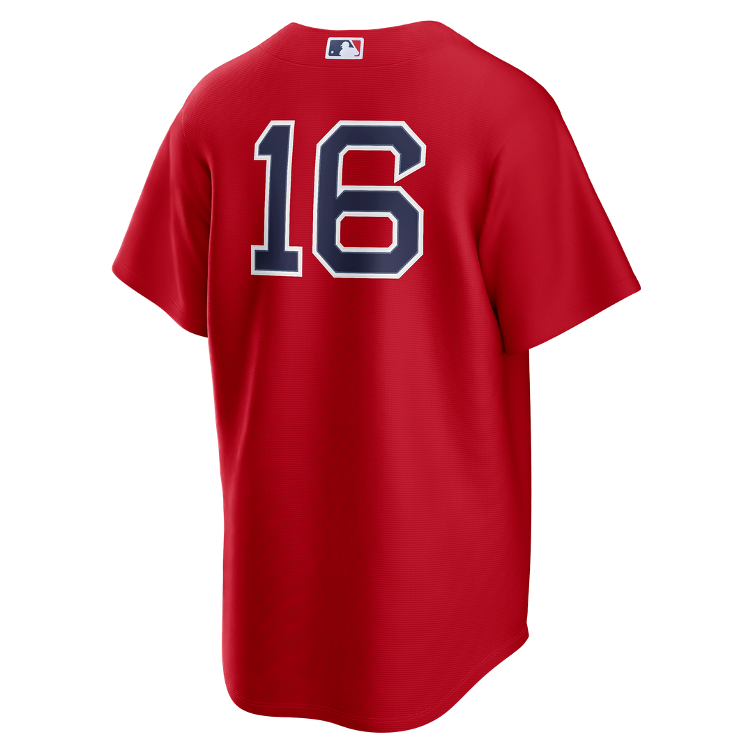 Boston Red Sox Jarren Duran Nike Alternate Replica Jersey - Red MLB Team Jersey Baseball Fan Apparel