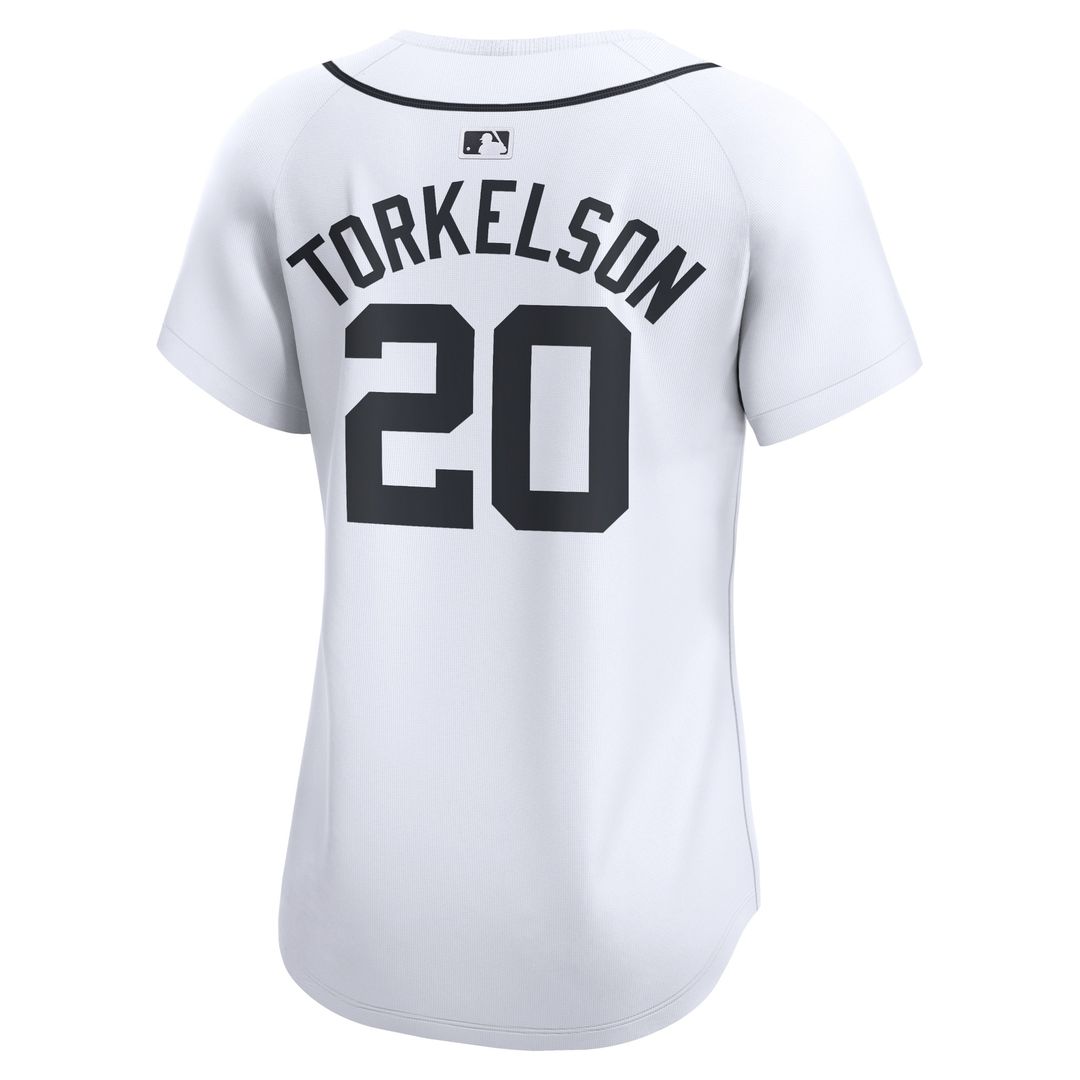 Detroit Tigers Spencer Torkelson Nike Women's Home Limited Player Jersey - White MLB Team Jersey Baseball Fan Apparel