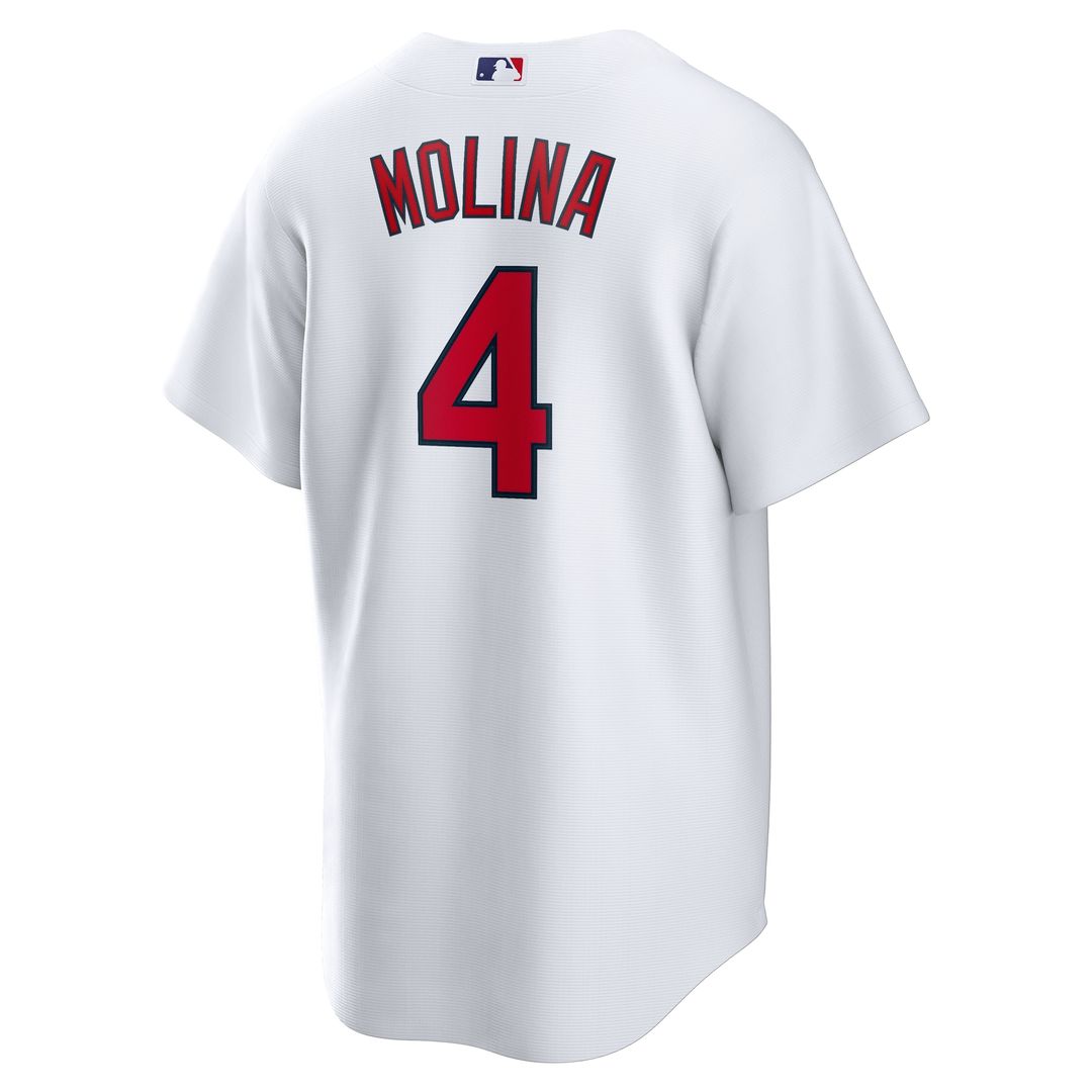 St. Louis Cardinals Yadier Molina Nike Home Replica Retired Player Jersey - White MLB Team Jersey Baseball Fan Apparel