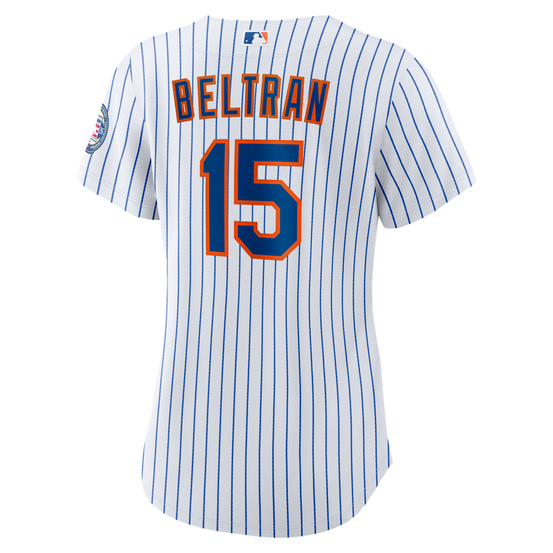 New York Mets Carlos Beltran Nike Women's 2026 Baseball Hall of Fame Retired Player Replica Jersey - White MLB Team Jersey Baseball Fan Apparel