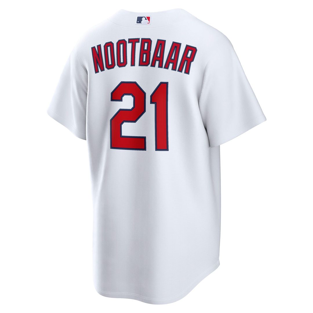St. Louis Cardinals Lars Nootbaar Nike Home Replica Jersey - White MLB Team Jersey Baseball Fan Apparel