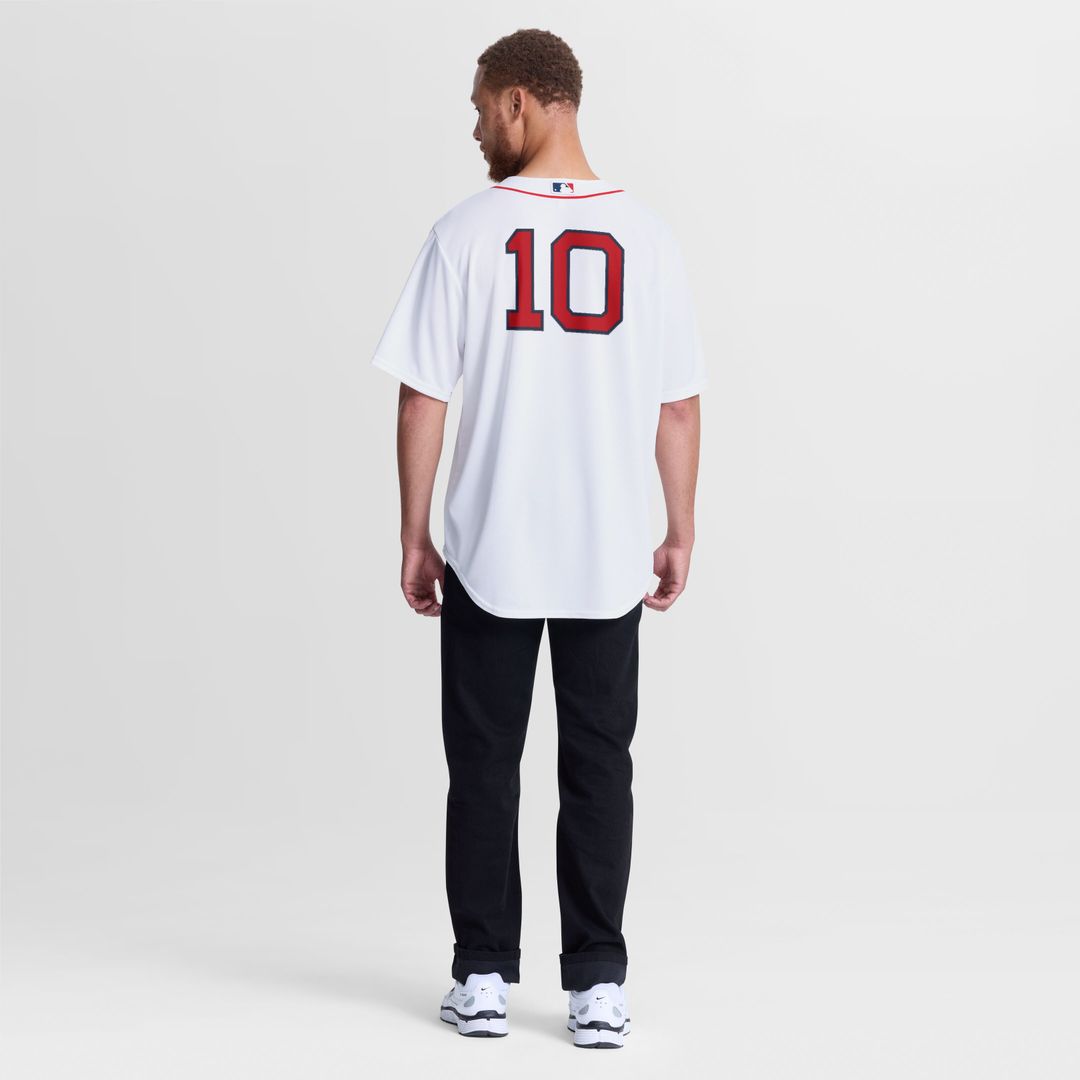 Boston Red Sox Trevor Story Nike Home Replica Jersey - White MLB Team Jersey Baseball Fan Apparel