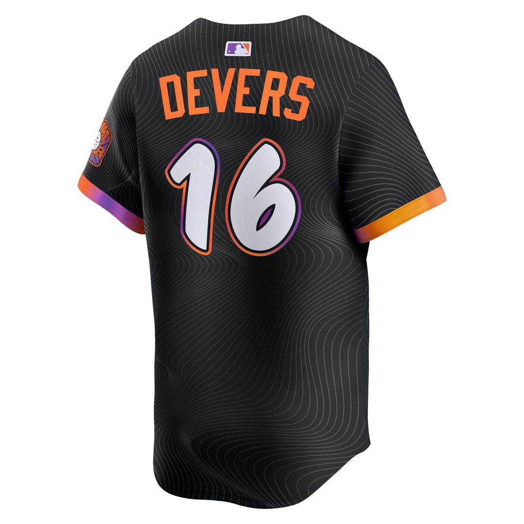 San Francisco Giants Rafael Devers Nike 2025 City Connect Limited Player Jersey - Black MLB Team Jersey Baseball Fan Apparel
