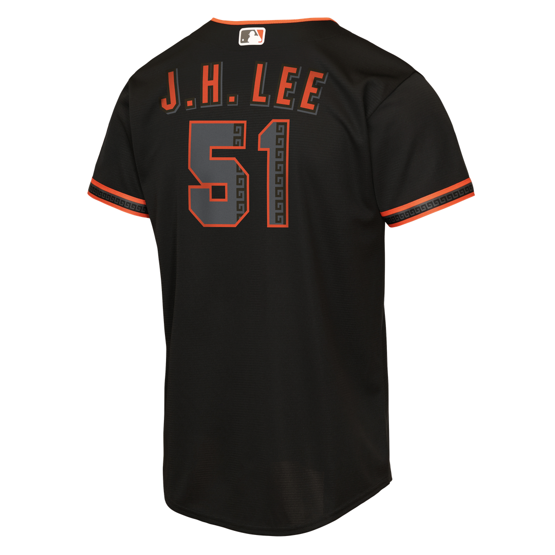 San Francisco Giants Jung Hoo Lee Nike Youth Alternate Replica Jersey - Orange MLB Team Jersey Baseball Fan Apparel