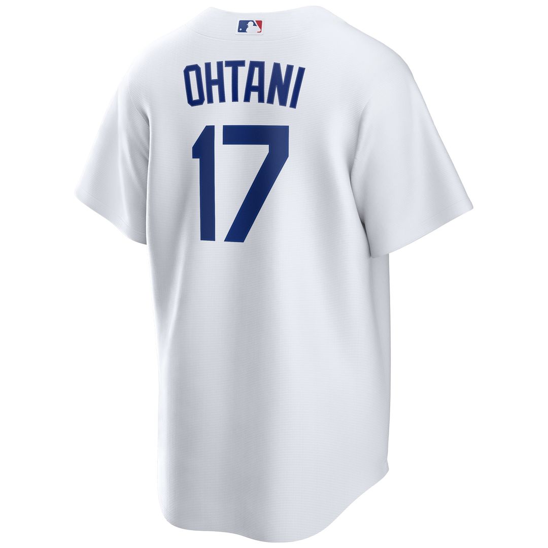 Los Angeles Dodgers Shohei Ohtani Nike Home Replica Player Jersey - White MLB Team Jersey Baseball Fan Apparel