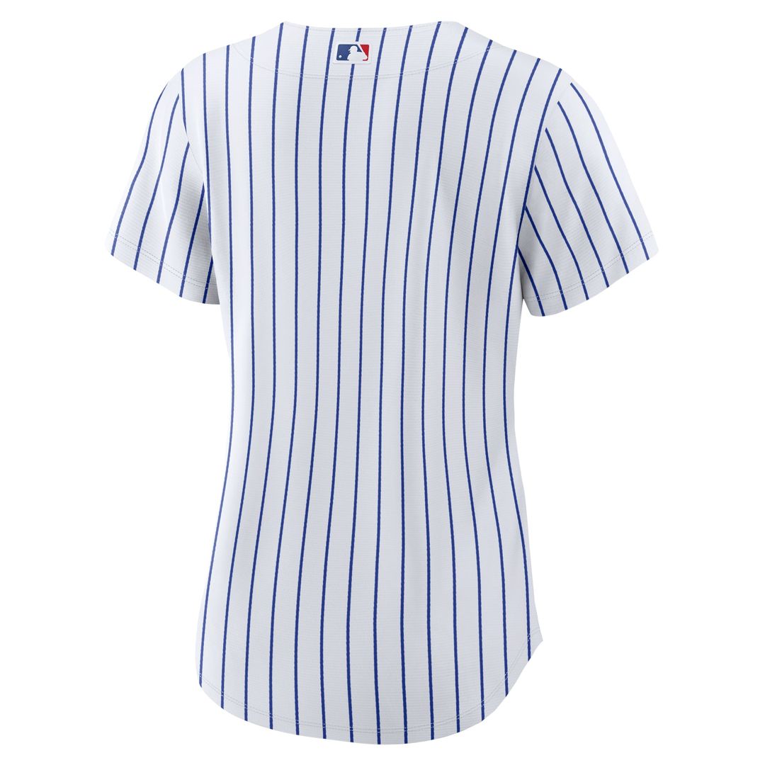 Chicago Cubs Nike Women's Home Replica Team Jersey - White MLB Team Jersey Baseball Fan Apparel