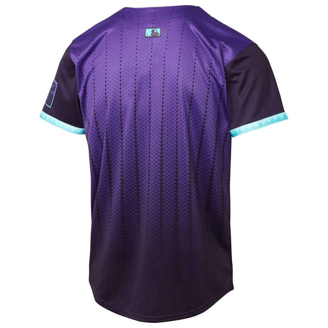 Arizona Diamondbacks Nike Youth 2025 City Connect Limited Jersey - Purple MLB Team Jersey Baseball Fan Apparel