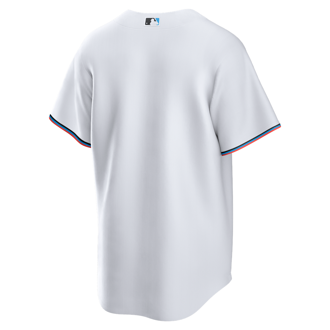 Miami Marlins Nike Home Big & Tall Replica Jersey - White MLB Team Jersey Baseball Fan Apparel