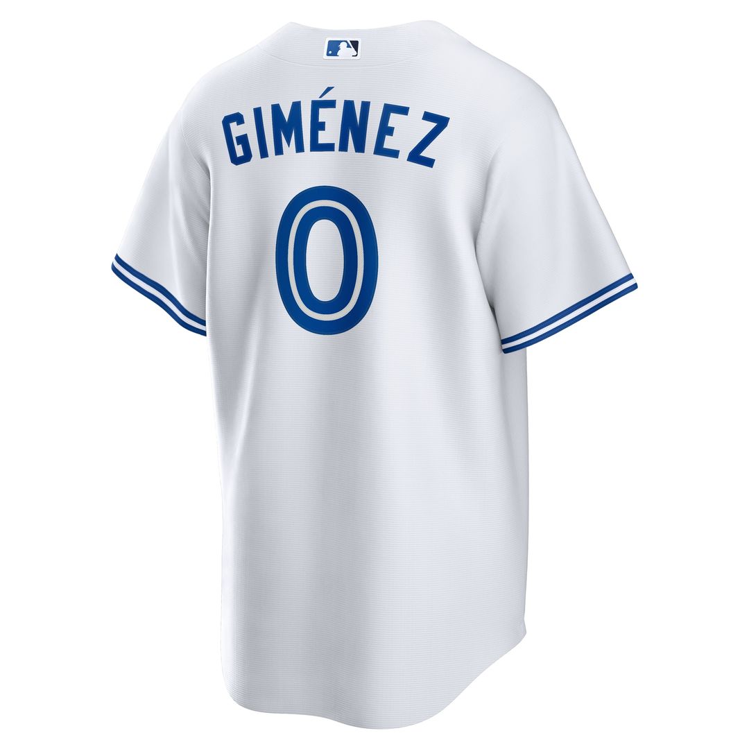 Toronto Blue Jays Andres Gimenez Nike Home Replica Jersey - White MLB Team Jersey Baseball Fan Apparel