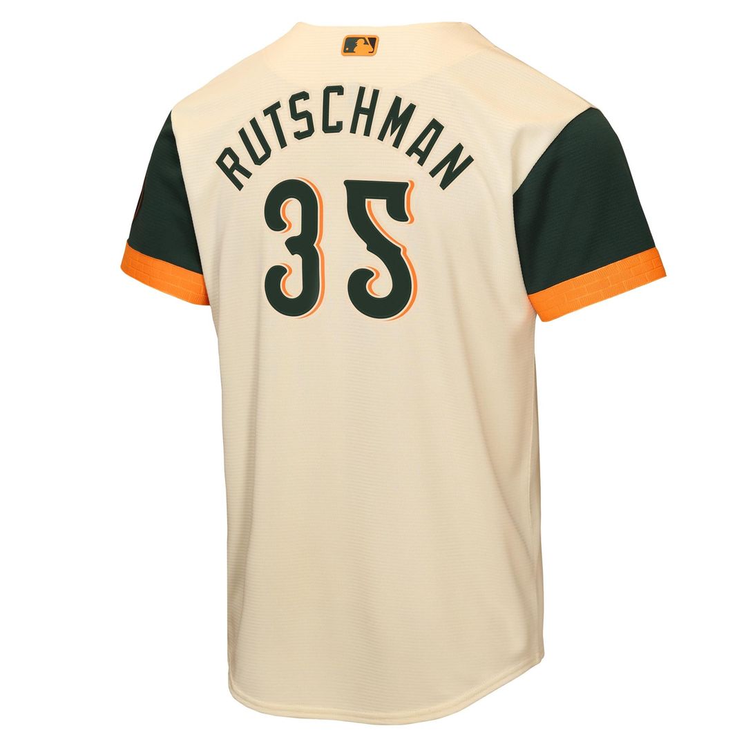 Baltimore Orioles Adley Rutschman Nike Youth 2026 City Connect Stadium Jersey - Cream MLB Team Jersey Baseball Fan Apparel