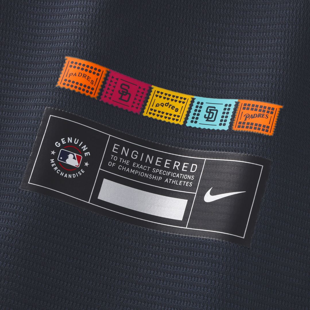 San Diego Padres Xander Bogaerts Nike 2026 City Connect Stadium Jersey - Obsidian MLB Team Jersey Baseball Fan Apparel