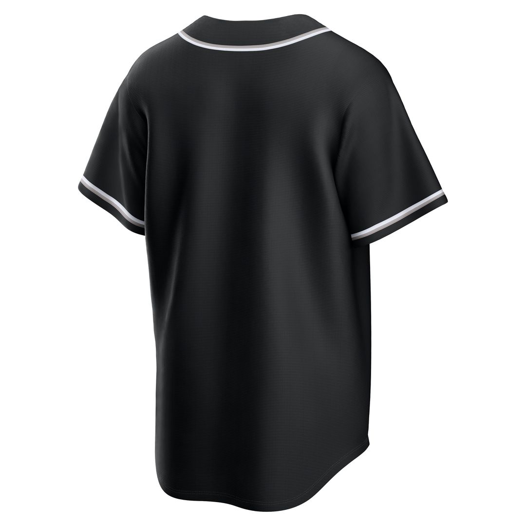 Colorado Rockies Nike Fashion Replica Black Out Jersey MLB Team Jersey Baseball Fan Apparel