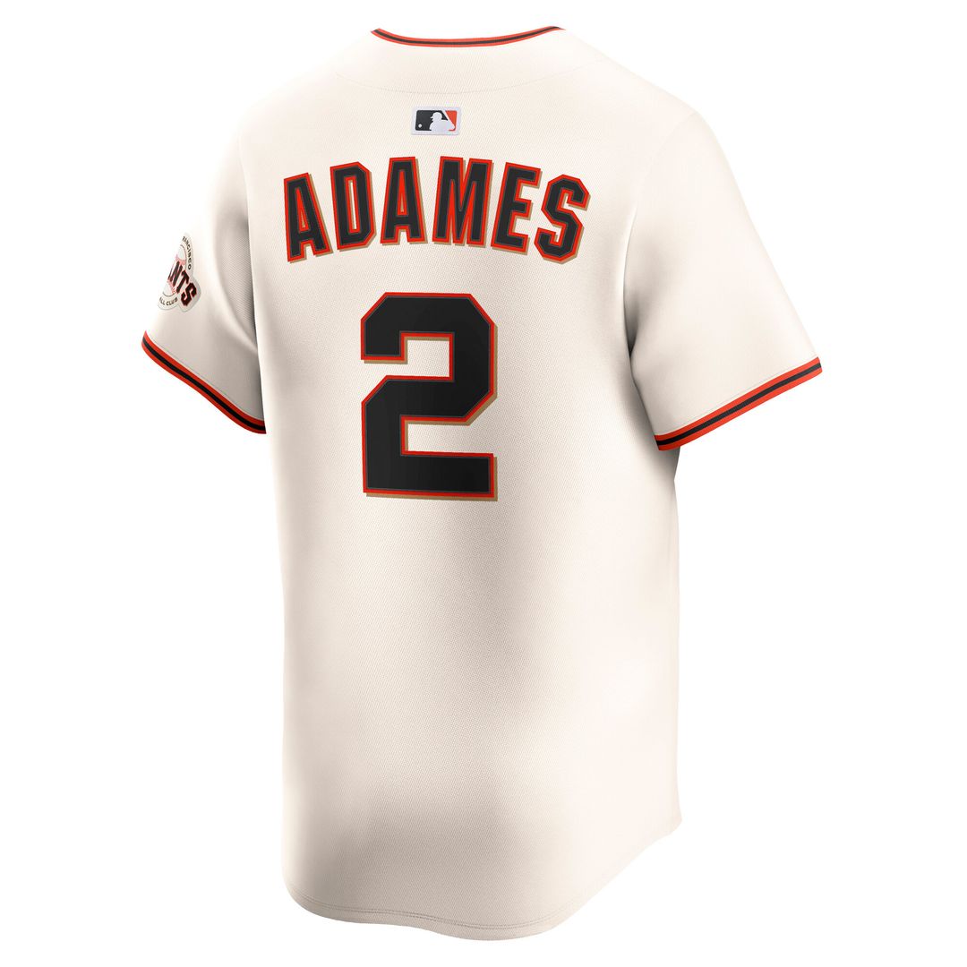 San Francisco Giants Willy Adames Nike Home Limited Player Jersey - Cream MLB Team Jersey Baseball Fan Apparel