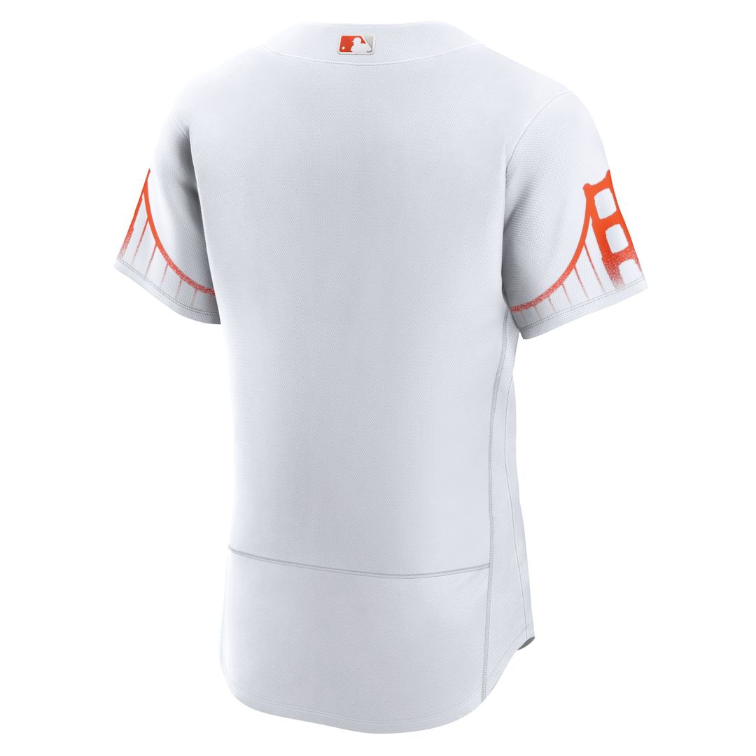 San Francisco Giants Nike City Connect Authentic Jersey - White MLB Team Jersey Baseball Fan Apparel