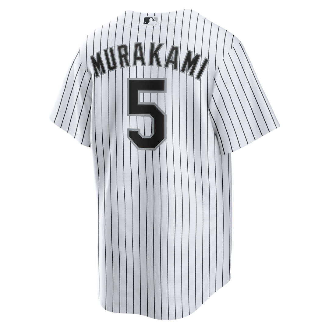Chicago White Sox Munetaka Murakami Nike Home Replica Jersey - White MLB Team Jersey Baseball Fan Apparel