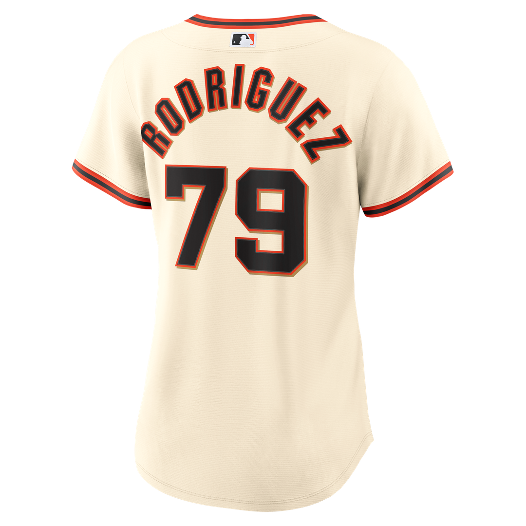 San Francisco Giants Jesus Rodriguez Nike Women's Home Replica Jersey - Cream MLB Team Jersey Baseball Fan Apparel