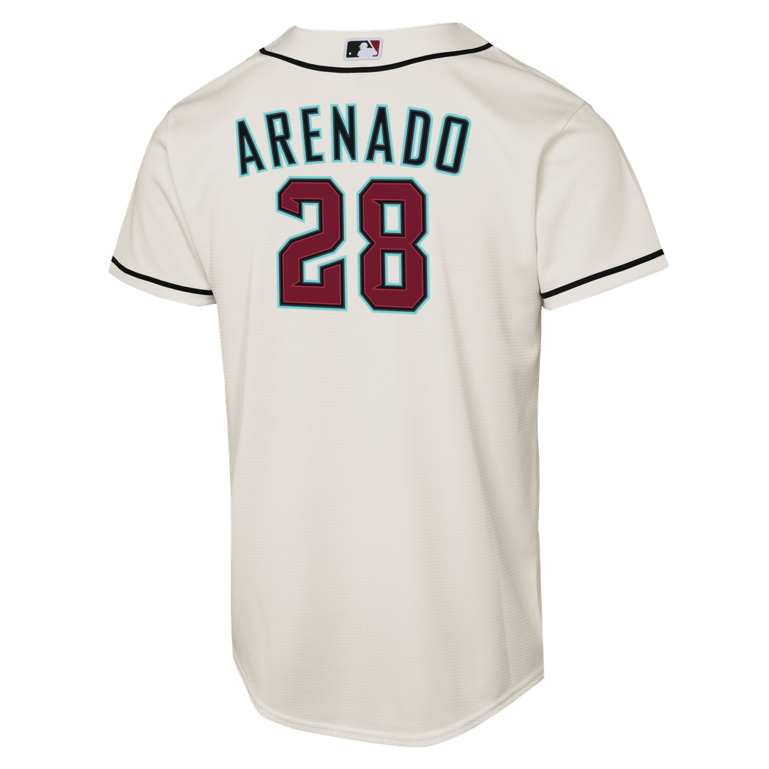 Arizona Diamondbacks Nolan Arenado Nike Youth Home Replica Jersey - White MLB Team Jersey Baseball Fan Apparel