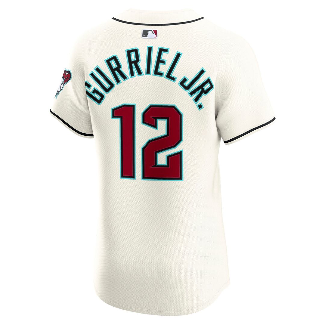 Arizona Diamondbacks Lourdes Gurriel Jr. Nike Home Elite Jersey - Cream MLB Team Jersey Baseball Fan Apparel