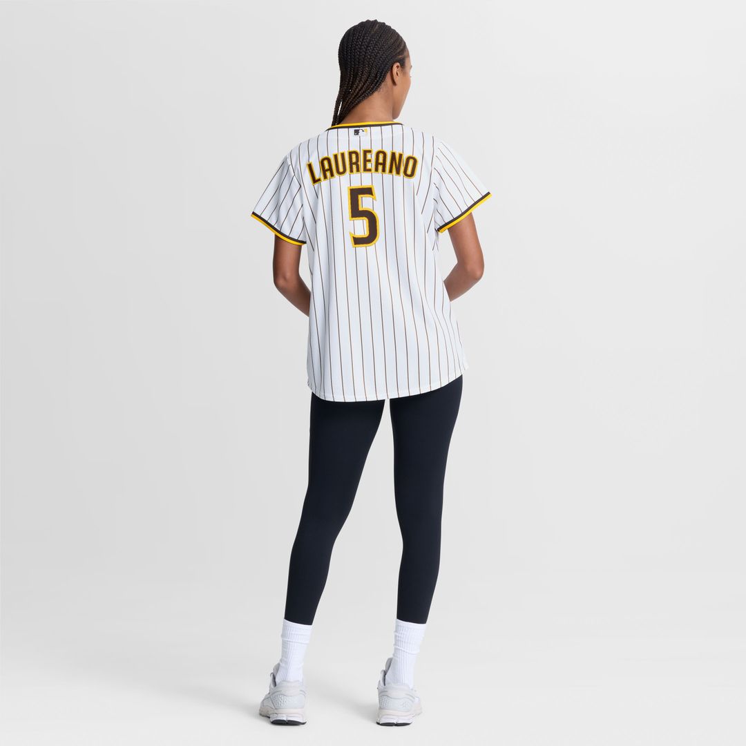 San Diego Padres Ramón Laureano Nike Women's Home Replica Jersey - White MLB Team Jersey Baseball Fan Apparel