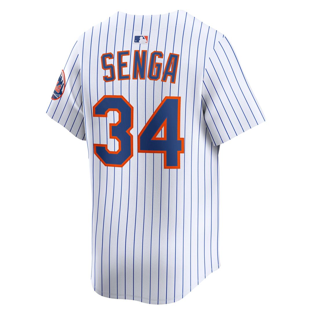 New York Mets Kodai Senga Nike Home Limited Player Jersey - White MLB Team Jersey Baseball Fan Apparel