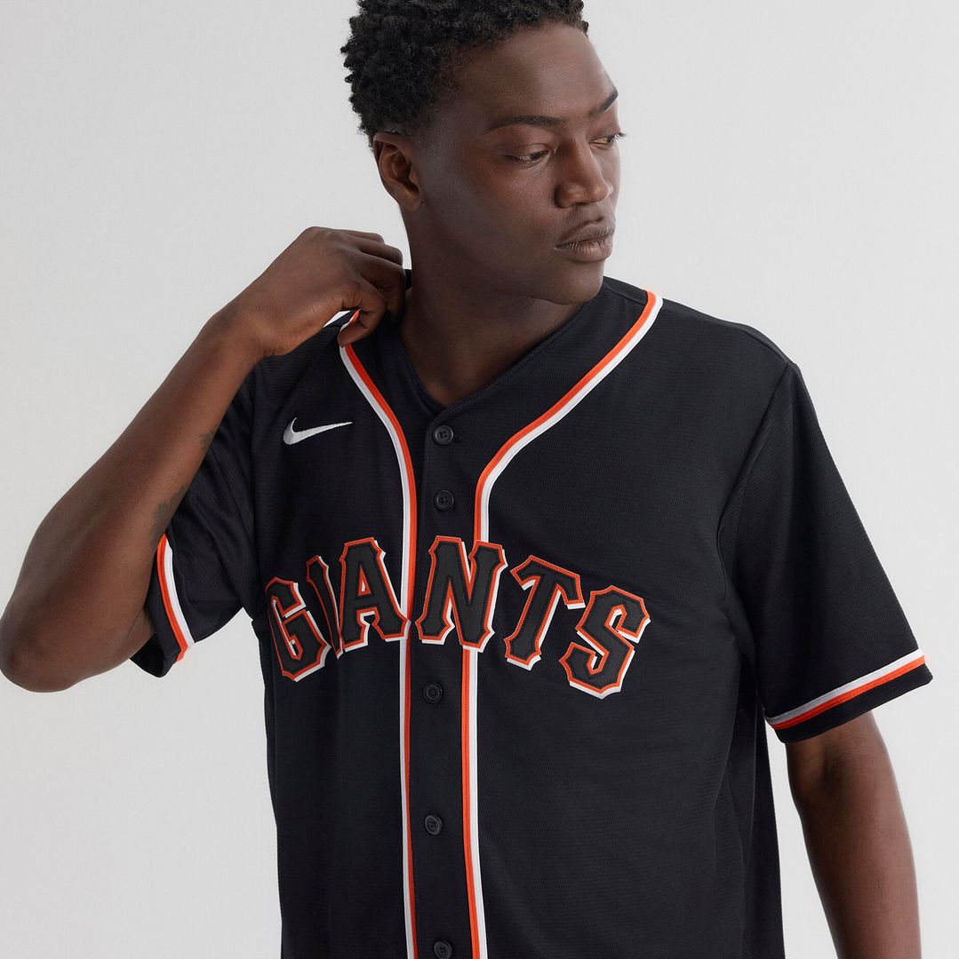 San Francisco Giants Jung Hoo Lee Nike Fashion Replica Black Out Jersey MLB Team Jersey Baseball Fan Apparel