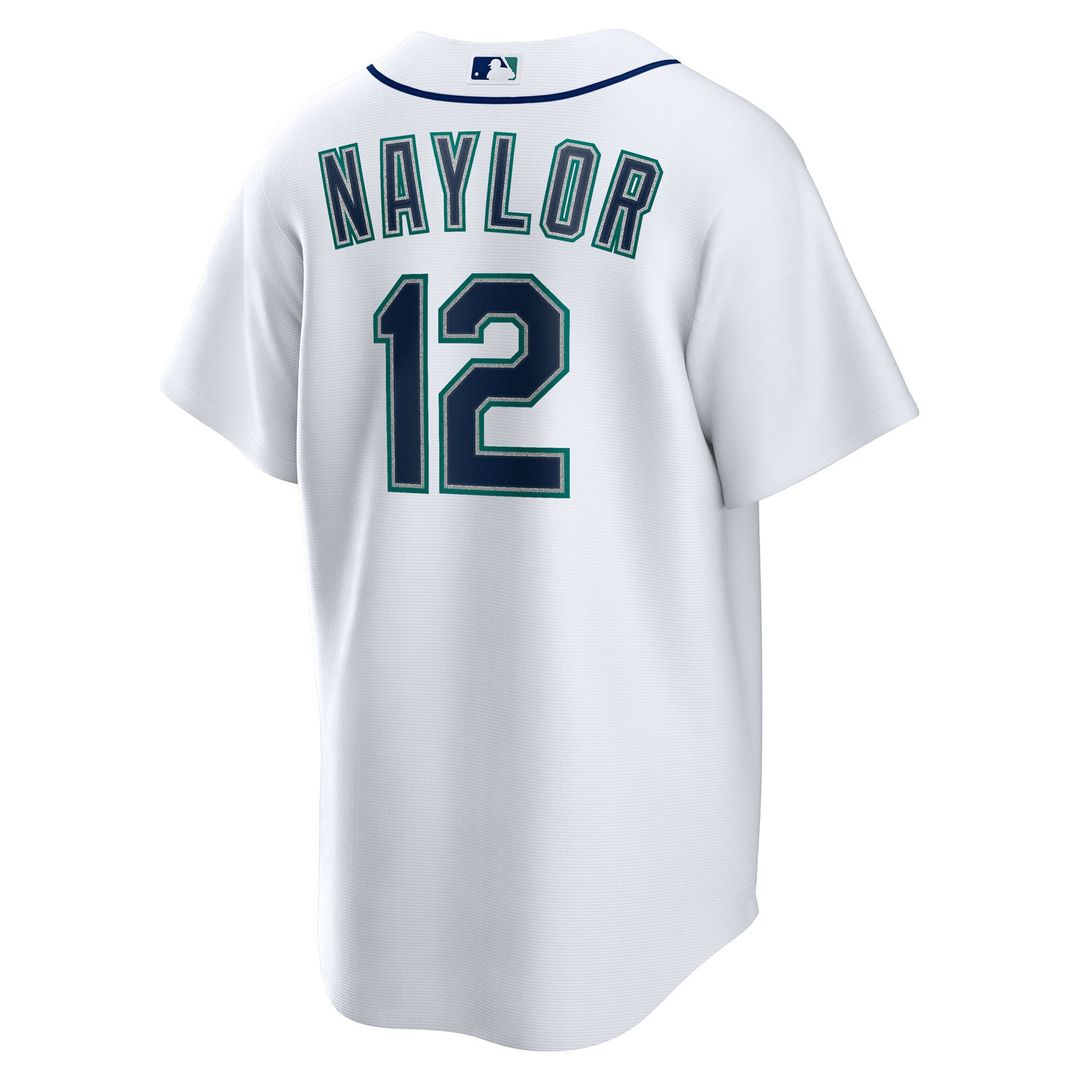 Seattle Mariners Josh Naylor Nike Home Replica Jersey - White MLB Team Jersey Baseball Fan Apparel