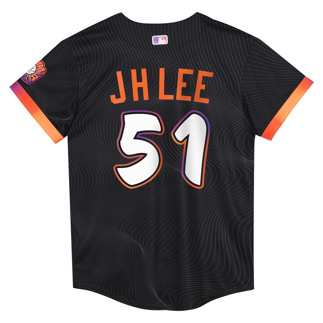 San Francisco Giants Jung Hoo Lee Nike Preschool 2025 City Connect Limited Player Jersey - Anthracite MLB Team Jersey Baseball Fan Apparel