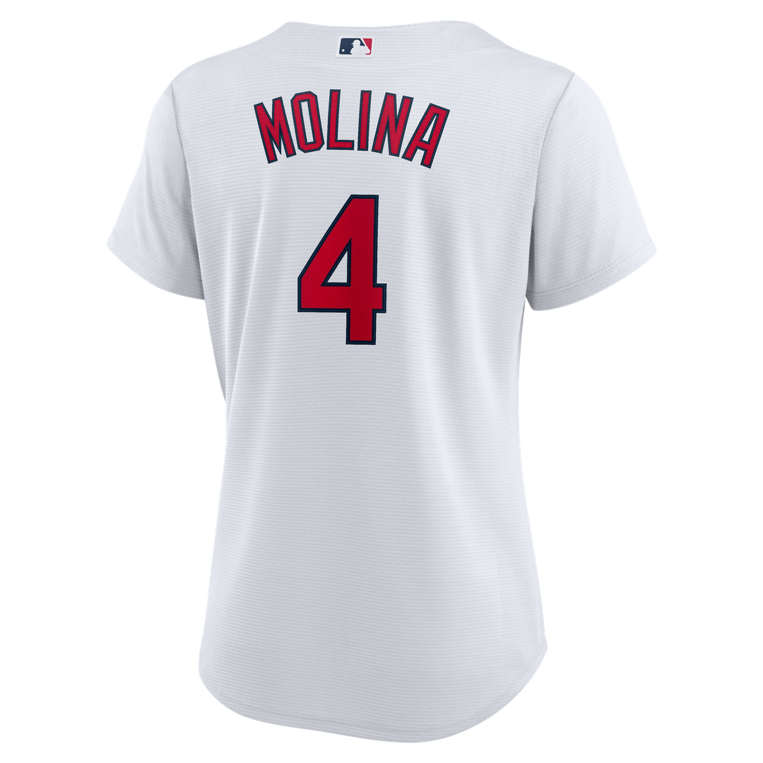 St. Louis Cardinals Yadier Molina Nike Women's Home Replica Jersey - White MLB Team Jersey Baseball Fan Apparel