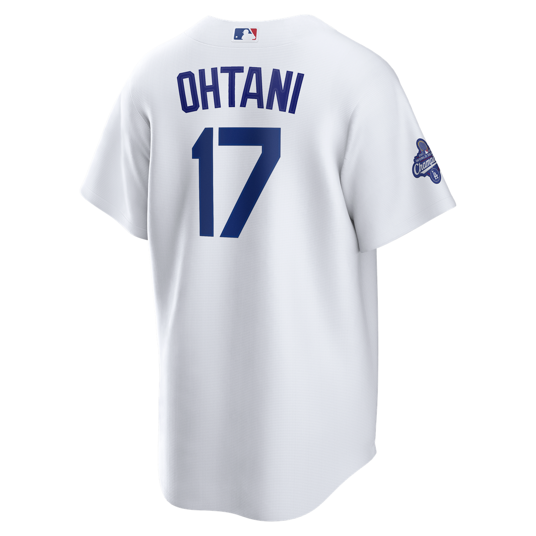 Los Angeles Dodgers Shohei Ohtani Nike 2025 World Series Champions Home Replica Jersey - White MLB Team Jersey Baseball Fan Apparel