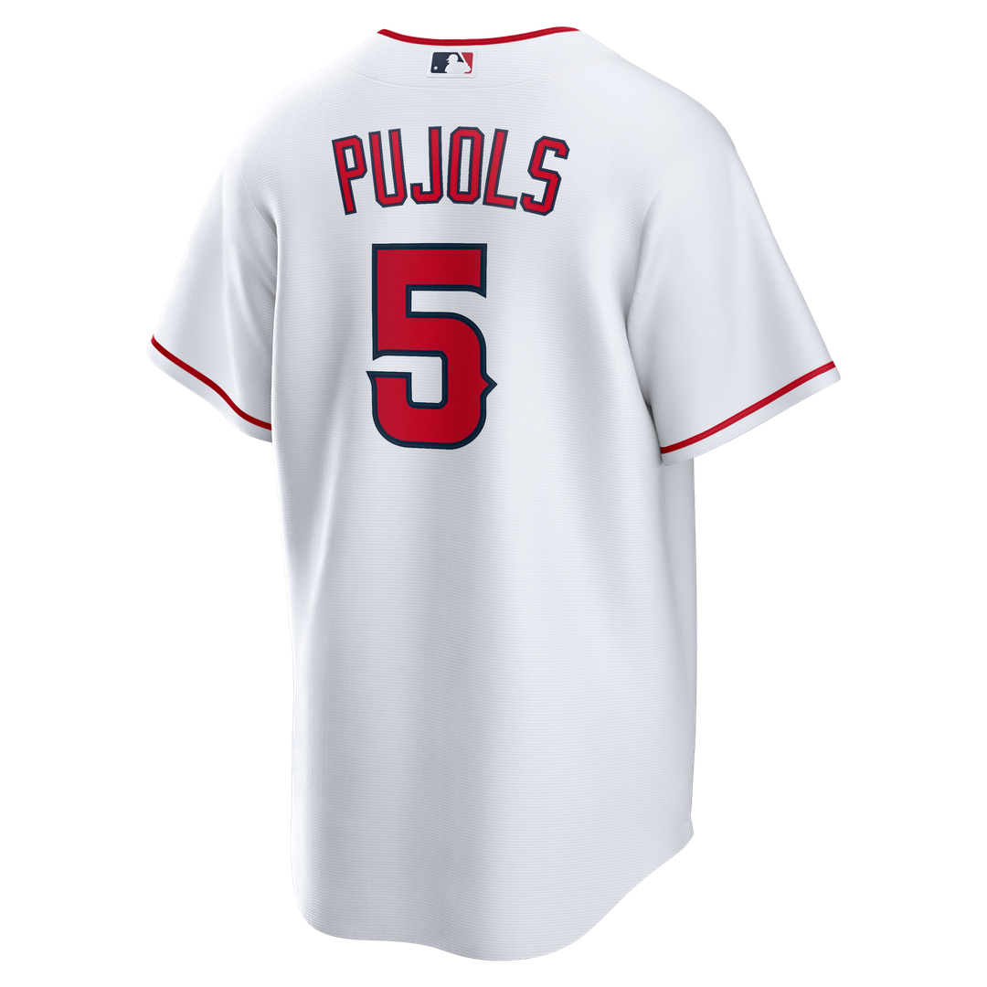 Los Angeles Angels Albert Pujols Nike Home Retired Player Replica Jersey - White MLB Team Jersey Baseball Fan Apparel